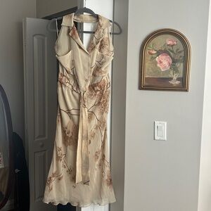 Emanuel Ungaro Orchid Silk Dress